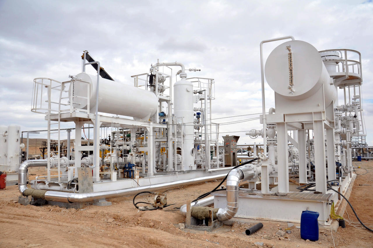 تمديد الغاز الصناعي المركزي تمديد الغاز الصناعي المركزي