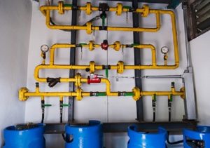 تمديد الغاز المركزي المنزلي