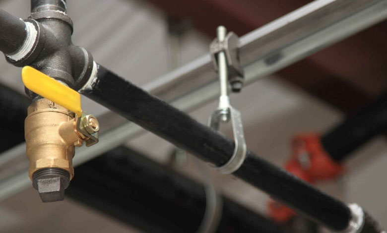 تمديد خطوط الغاز الخارجية