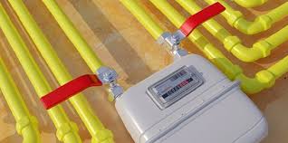 تمديد مواسير الغاز