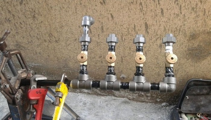 تنفيذ أنظمة الغاز