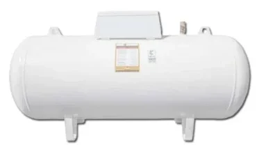 خزان غاز سعة 2000 لتر فوق سطح الارض